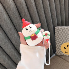Load image into Gallery viewer, Cute Christmas tree Charlie Snowman Dog Case Airpods 2 1 Cartoon Soft Cover For Apple AirPods Wireless Earphone Merry Christmas