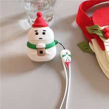 Load image into Gallery viewer, Cute Christmas tree Charlie Snowman Dog Case Airpods 2 1 Cartoon Soft Cover For Apple AirPods Wireless Earphone Merry Christmas
