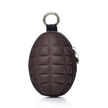 Load image into Gallery viewer, DoreenBeads Stainless Steel Round Keychain Colorful Mini Cute Creative Wallet Grenade Multi-function Key Bag Male,1Piece 2018