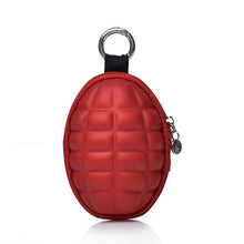 Load image into Gallery viewer, DoreenBeads Stainless Steel Round Keychain Colorful Mini Cute Creative Wallet Grenade Multi-function Key Bag Male,1Piece 2018