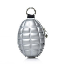 Load image into Gallery viewer, DoreenBeads Stainless Steel Round Keychain Colorful Mini Cute Creative Wallet Grenade Multi-function Key Bag Male,1Piece 2018