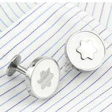 Load image into Gallery viewer, FLEXFIL Luxury shirt cufflinks for men's Brand cuff buttons cuff links gemelos High Quality round wedding abotoaduras Jewelry